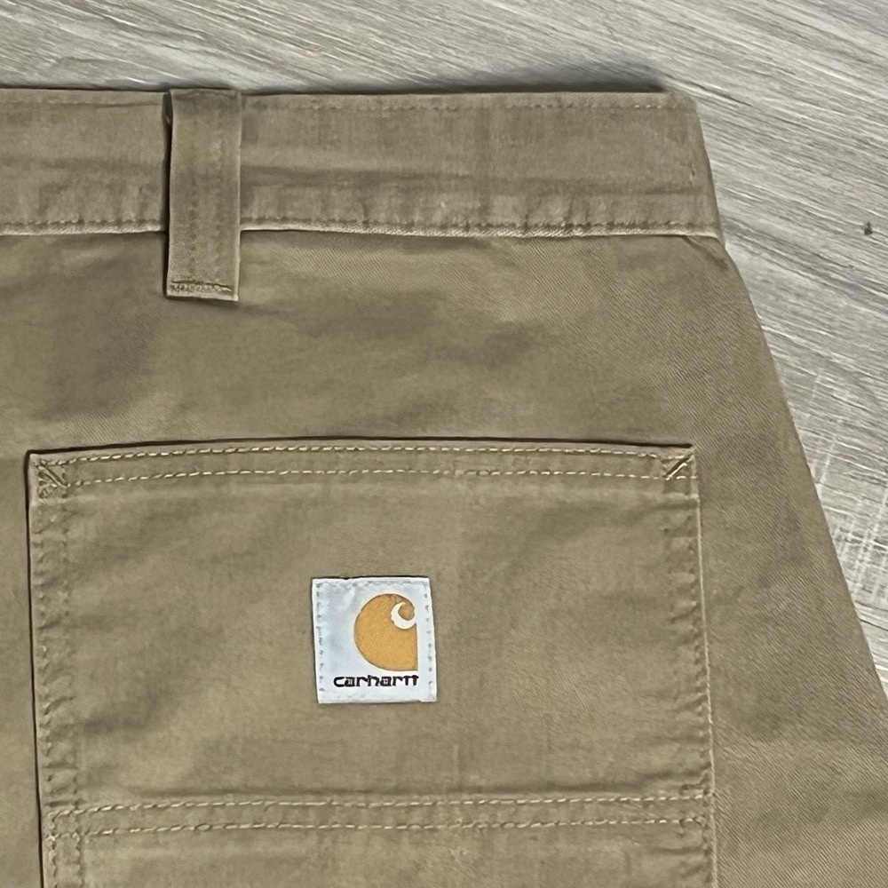 Carhartt‎ B324 Men's Tan Relaxed Fit Twill Utility Work Pants Actual Size 44x30